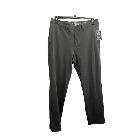 Flag & Anthem Pants Men 33/30 Gray Golf Made Flex UPF Protection Quick Drying - Picture 1 of 11
